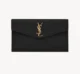 Saint Laurent Classic Black Monogram Clutch/Shoulder Bag