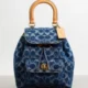 COACH SIGNATURE RIYA BACKPACK - Rucksack - blue