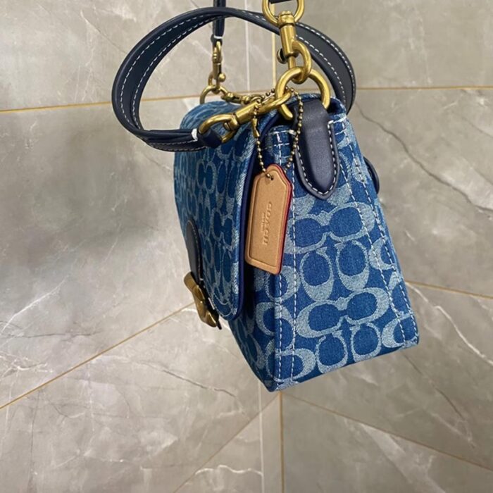 COACH SIGNATURE RIYA BACKPACK - Rucksack - blue - Image 2