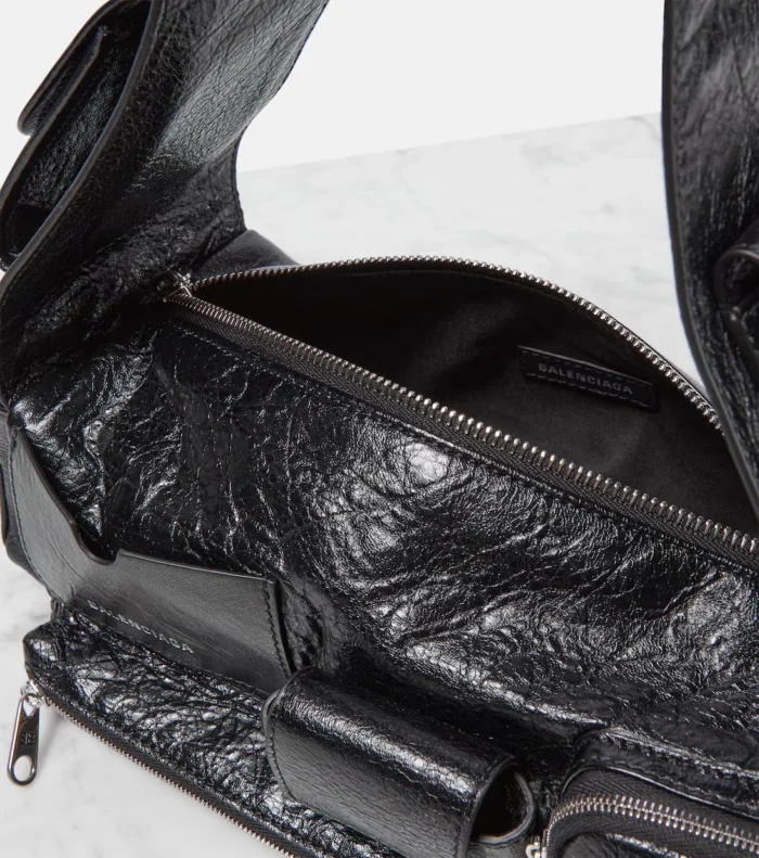 Balenciaga Arena Lambskin Sling Bag - Image 6