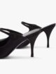 satin high-heeled mules - Image 2