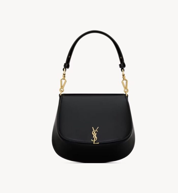 Mini VOLTAIRE TOP HANDLE bag in BOX SAINT LAURENT - Image 1