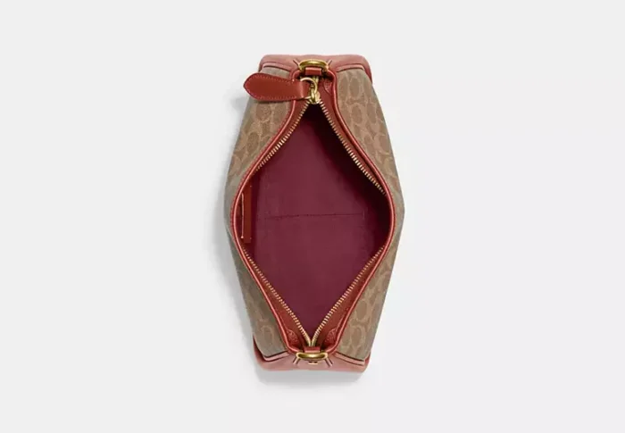 Coach Coated Canvas Signature Cary Crossbody Bag Womens - Image 5