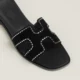 Hermès Oran Sandal with rhinestone detailing - Image 6