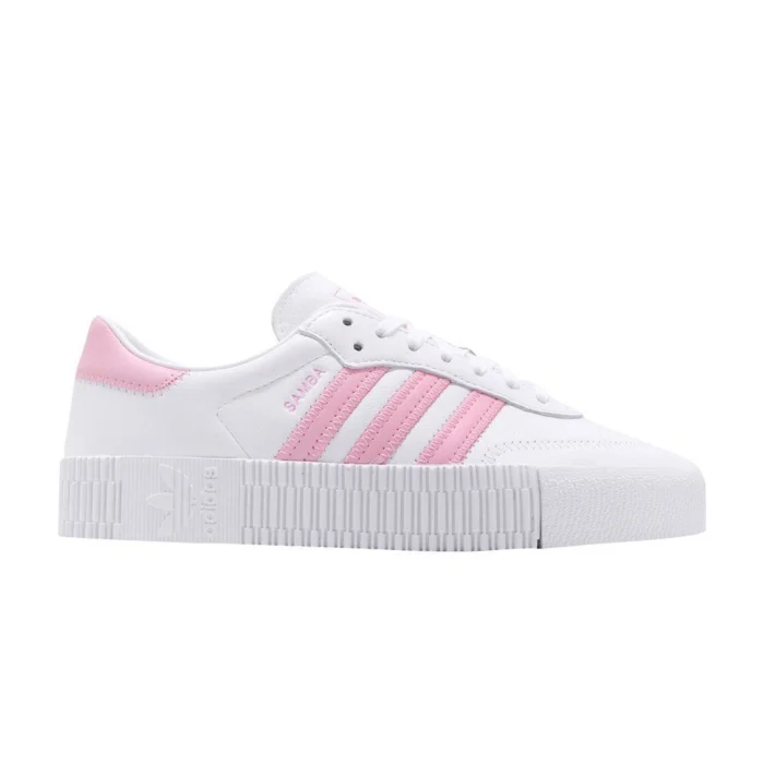 Adidas Sambarose White with Pink Accents (WMNS) - Image 1