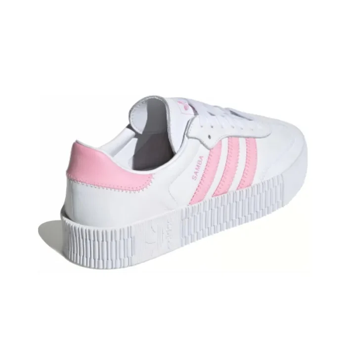 Adidas Sambarose White with Pink Accents (WMNS) - Image 4
