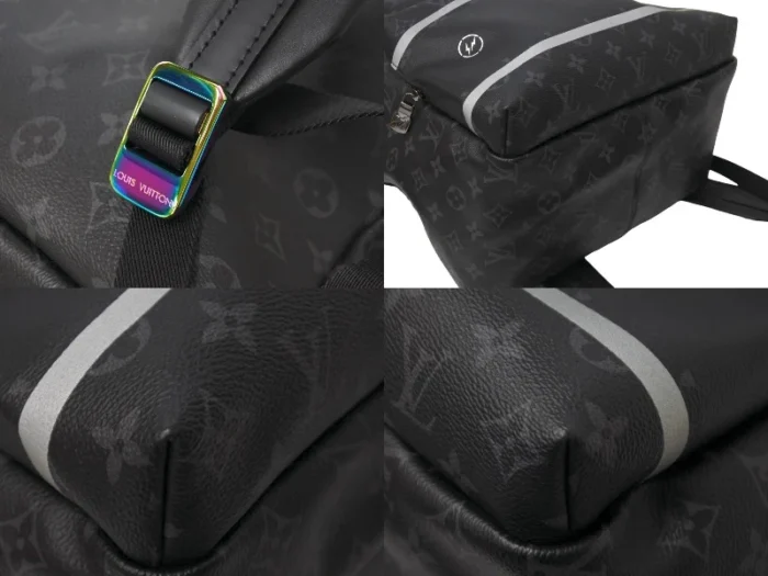 Louis Vuitton Monogram Eclipse Flash Fragment Apollo Backpack - Image 4