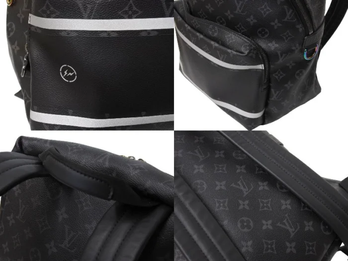 Louis Vuitton Monogram Eclipse Flash Fragment Apollo Backpack - Image 5