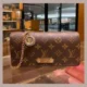 Louis Vuitton Lily Wallet on Chain Monogram Canvas - Image 9