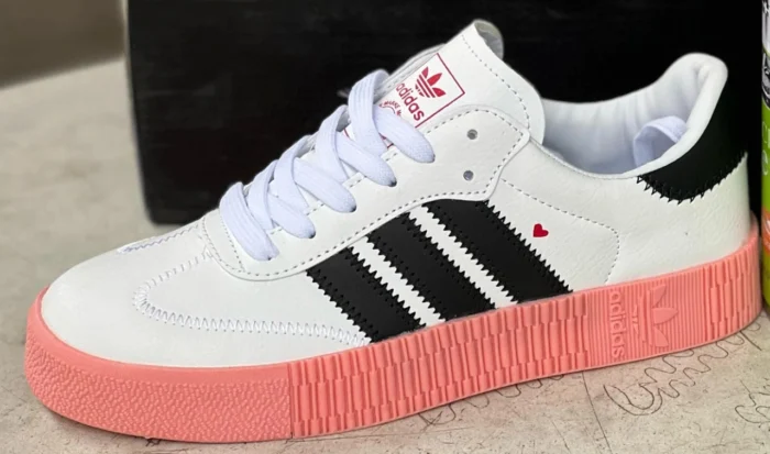 Adidas Samba White & Pink Edition - Image 2