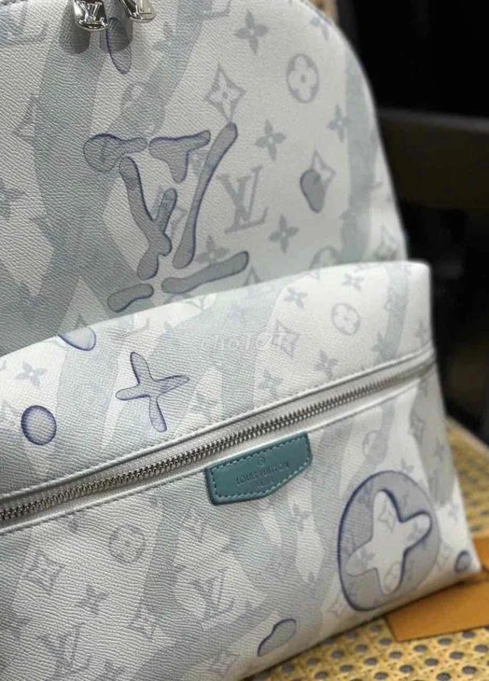Louis Vuitton Discovery Backpack – Monogram Aqua Garden - Image 7