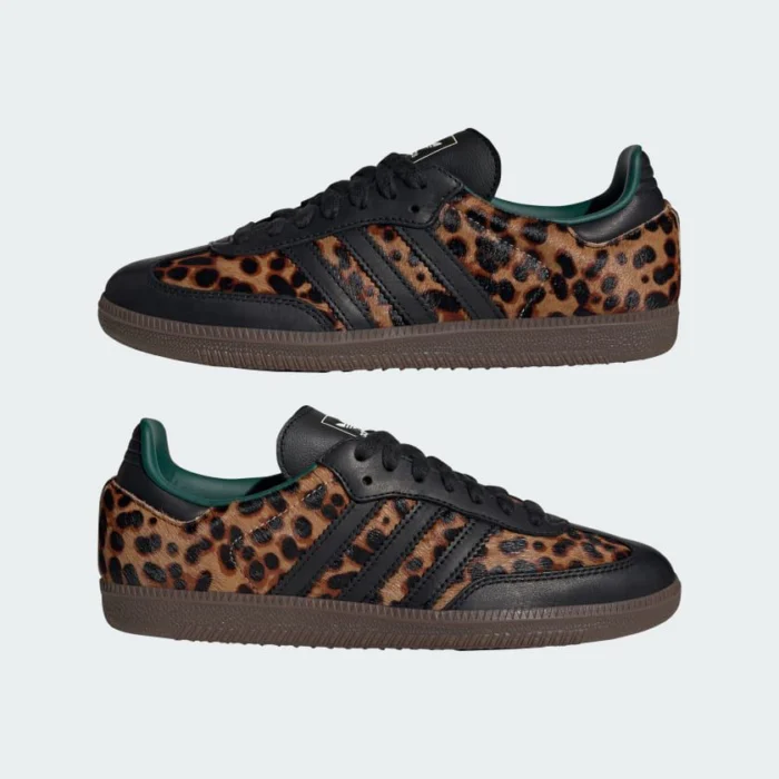 adidas Women’s Samba OG ‘Collegiate Green’ – Cheetah Pack - Image 7