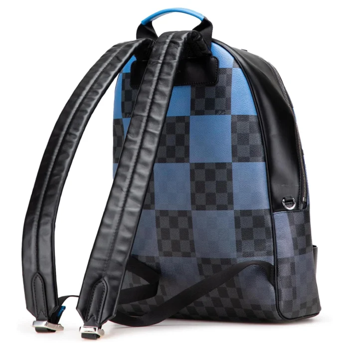 Louis Vuitton Damier Graphite Giant Josh Backpack – Blue - Image 3