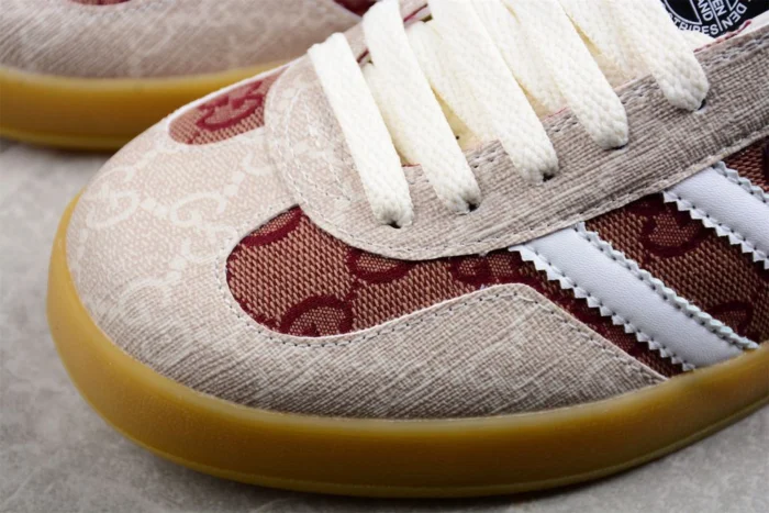 Adidas x Gucci Gazelle “Beige GG Monogram” - Image 6
