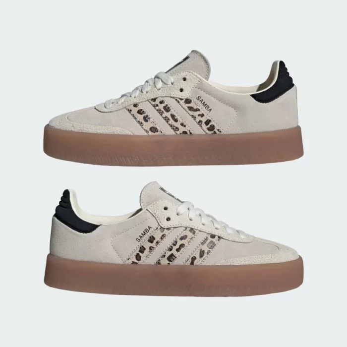 Adidas Sambae "Leopard Off White" - Image 5