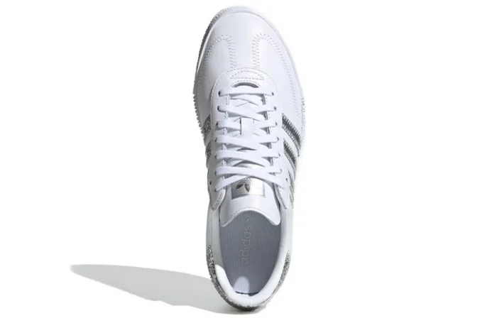 adidas "White Silver" – Adidas Samba White & Silver Edition - Image 2