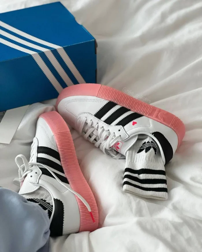 Adidas Samba White & Pink Edition - Image 6