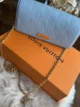 Wallet On Chain Lily Monogram Empreinte Leather
