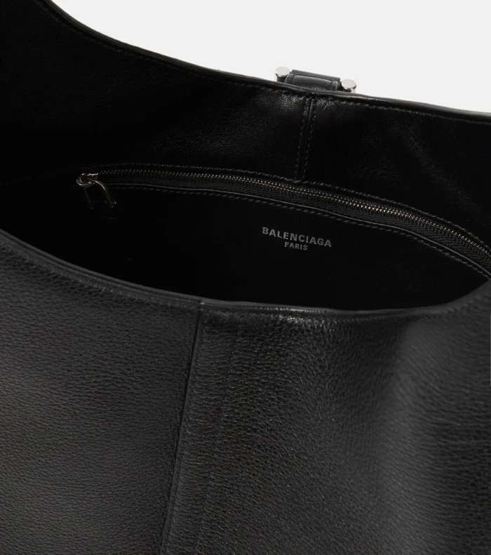 Balenciaga BB Soft Flap Leather Shoulder Bag+1 - Image 2