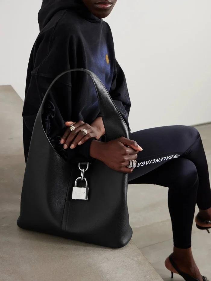 Balenciaga BB Soft Flap Leather Shoulder Bag+1 - Image 8