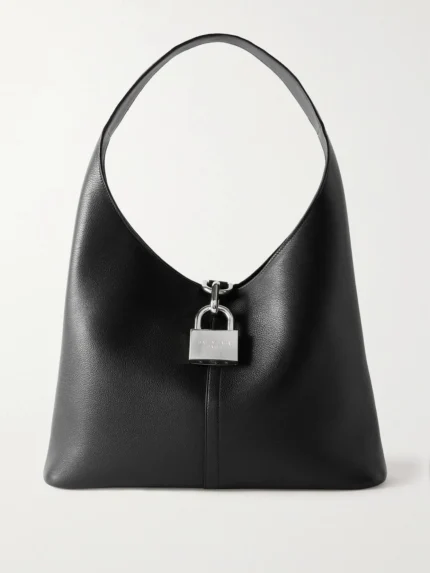 Balenciaga BB Soft Flap Leather Shoulder Bag+1